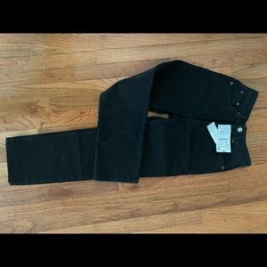 High rise straight legs jeans